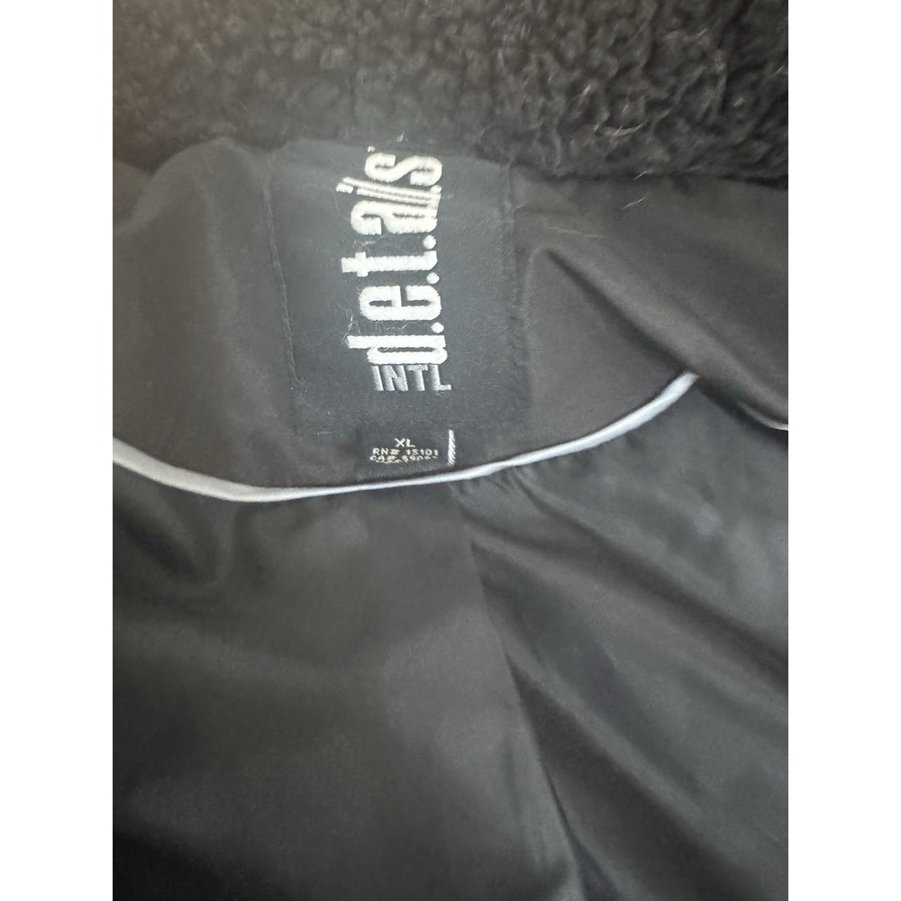 Intl Details Black Jacket Size XL - Picture 5 of 13